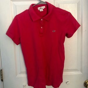 Vineyard Vines Pink Polo Shirt